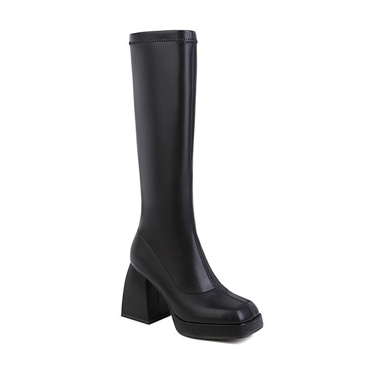 Ladies Fashion Personality High Heel Sleeve Boots