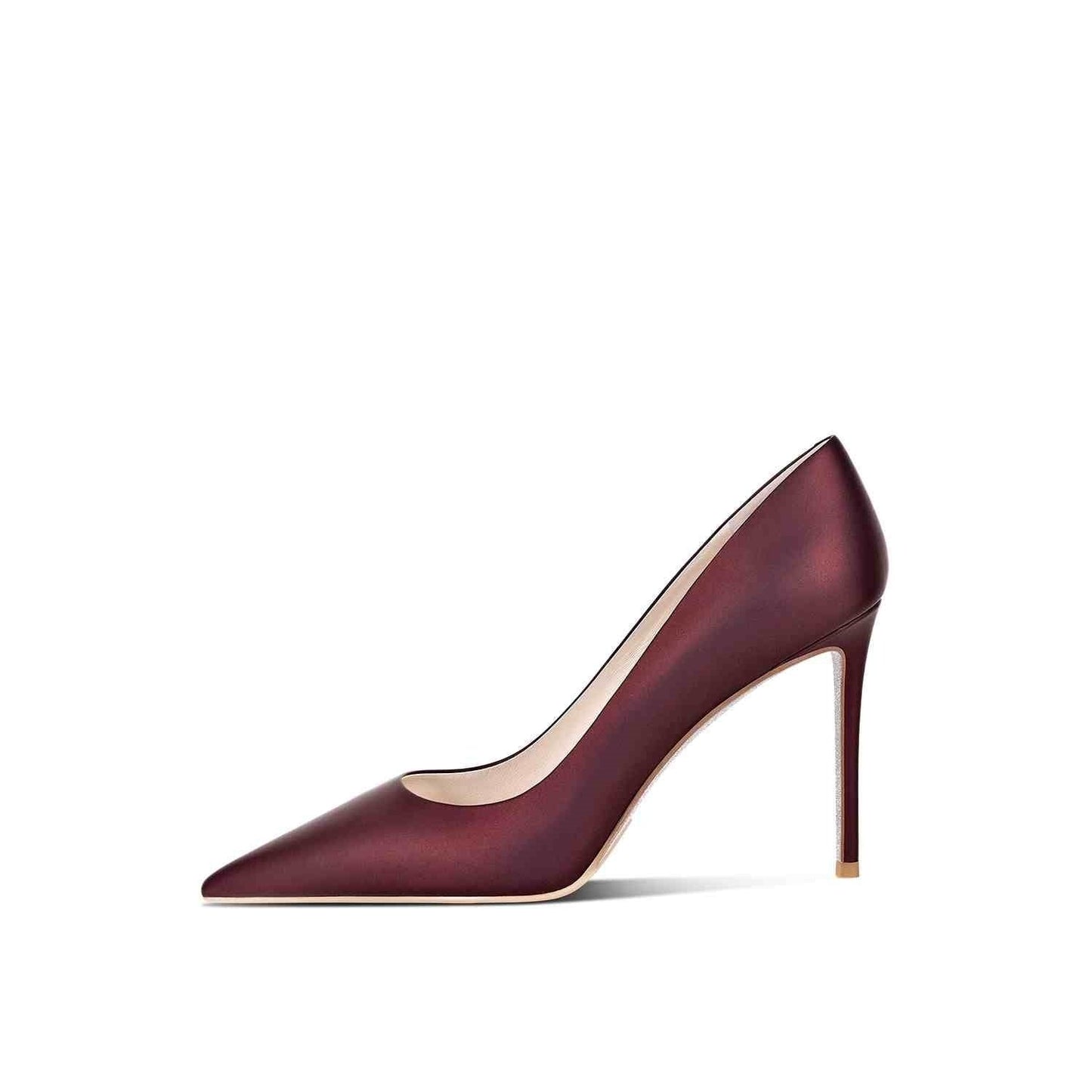 Pointed High Heels Women's Stiletto Heel Leather Pumps