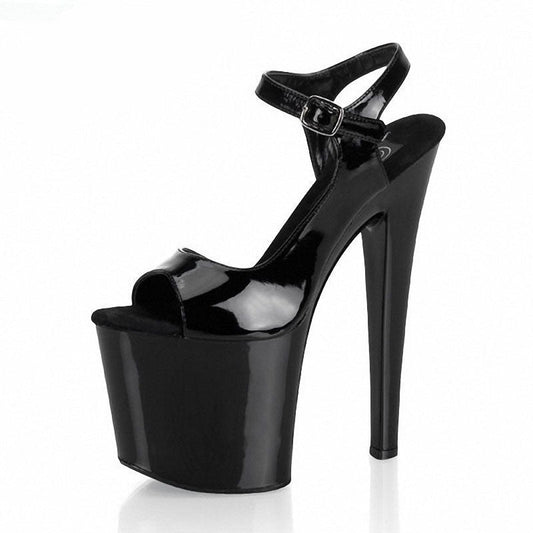 Super High Heel Women's Shoes Painted High Heels