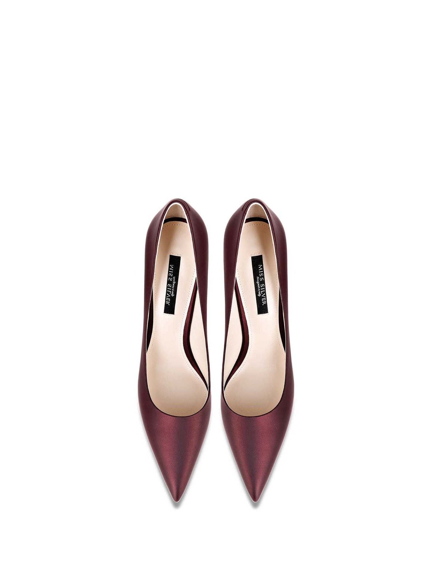 Pointed High Heels Women's Stiletto Heel Leather Pumps